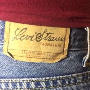 VTG Levi Strauss medium wash boot cut 20 W short